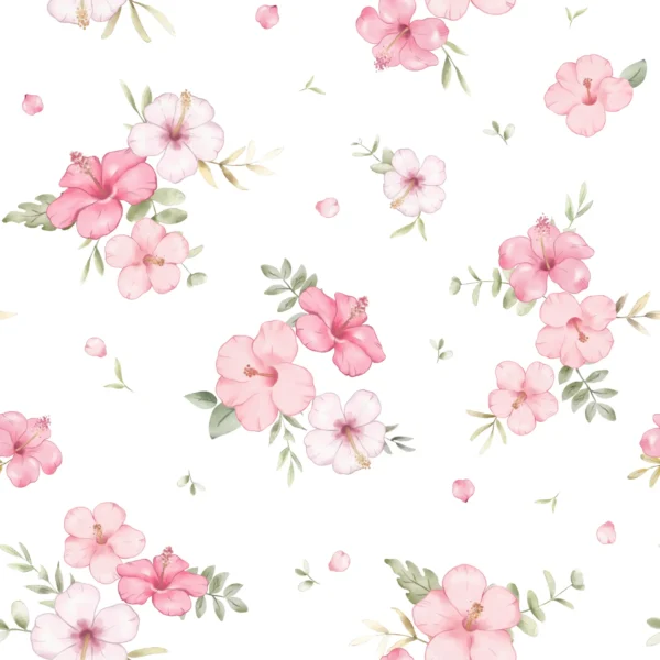 Floral Nalani Pink White