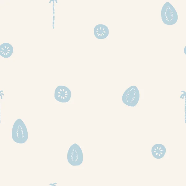 Tropical Shapes Blue