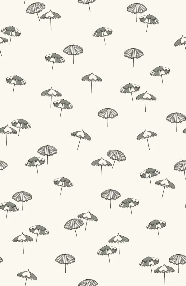 Beach Umbrella Cream Sage