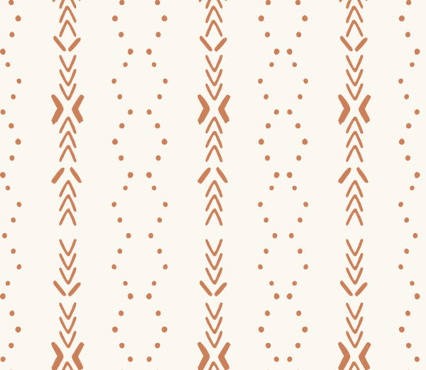 Ziggy Dotty Cream Brown