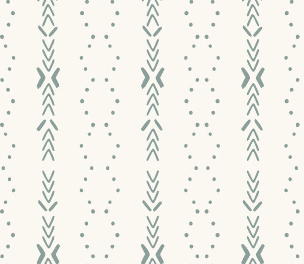 Ziggy Dotty Cream Green
