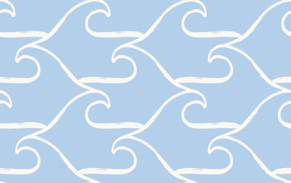 Surfs Up Light Blue
