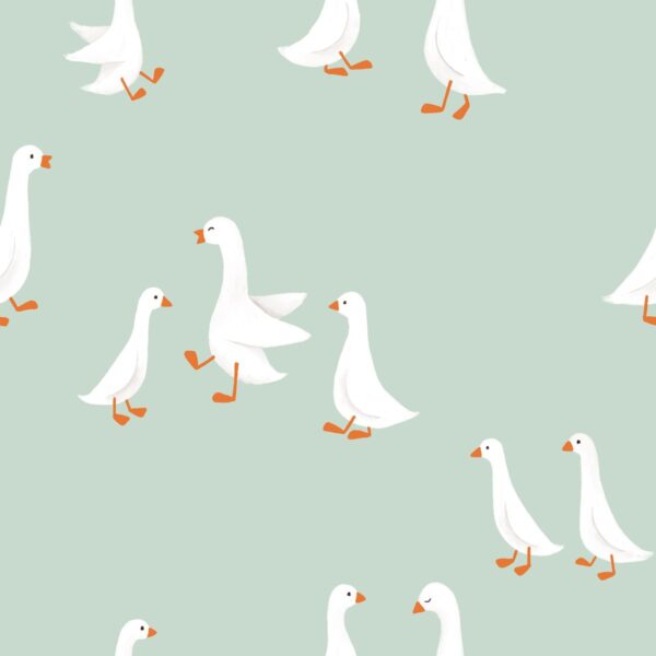 Geese Teal