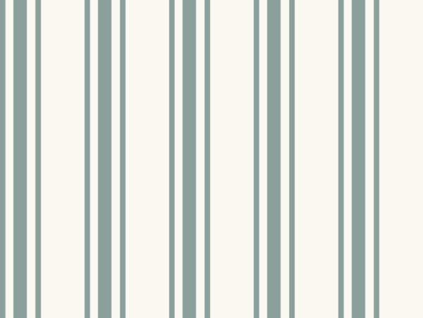 Beach Stripe Cream Sage