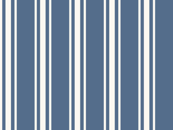 Beach Stripe Mid Blue
