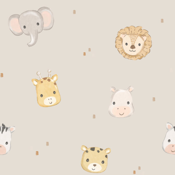 Wild Safari Ecru