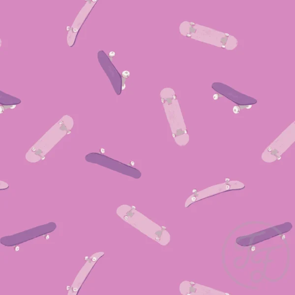 Skateboard Lilac