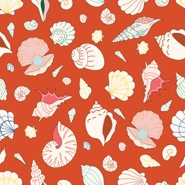 Seashells in Flame