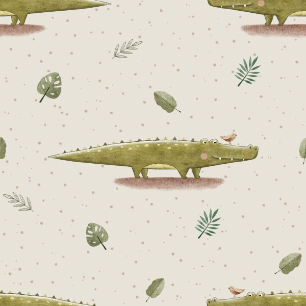 Bruces and Croco -Jersey 230 gsm- Per Half Meter