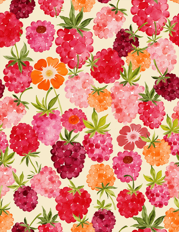 Raspberry Seamless - Jersey 230 gsm - Per Half Meter