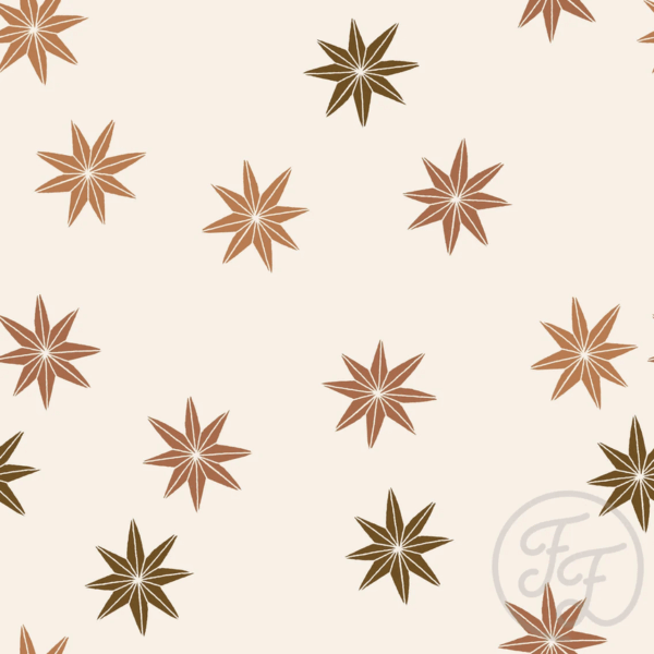 Paper Christmas Stars Browns