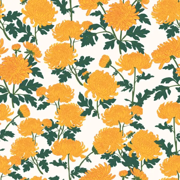 Golden Chrysonthemums