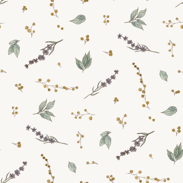 Blossoms in Nature OffWhite