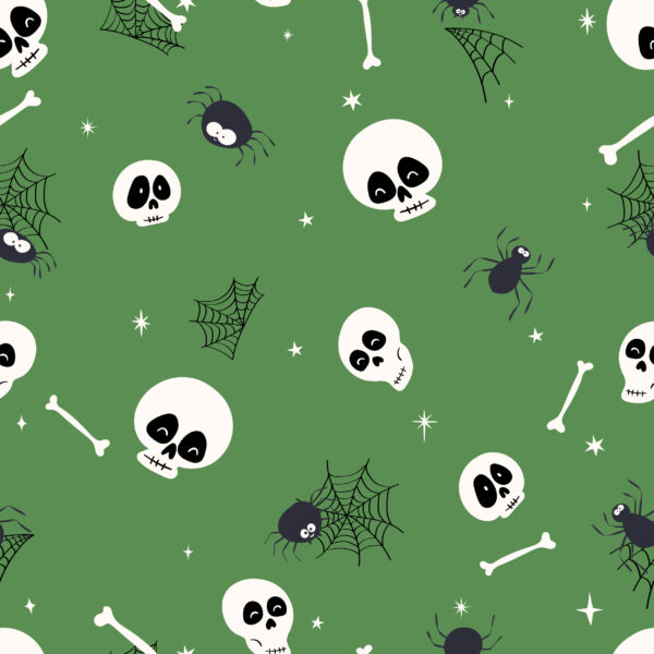 Spider & Skull Decor