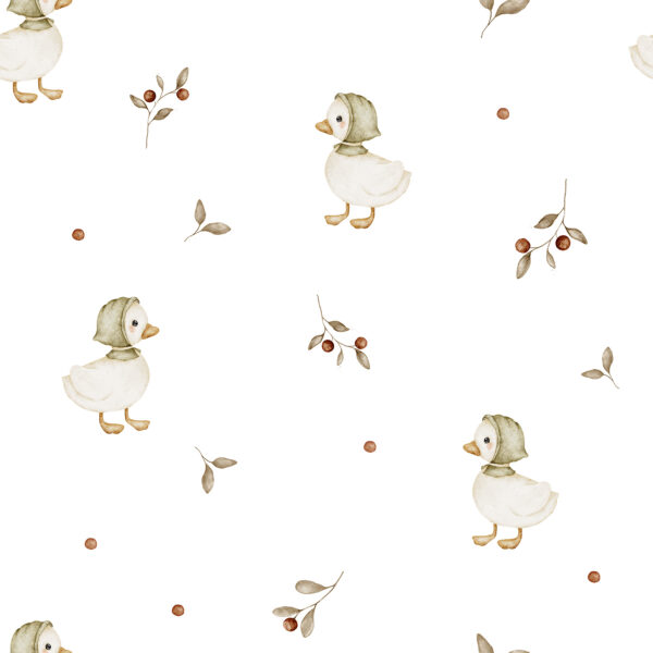 Olive Duck White
