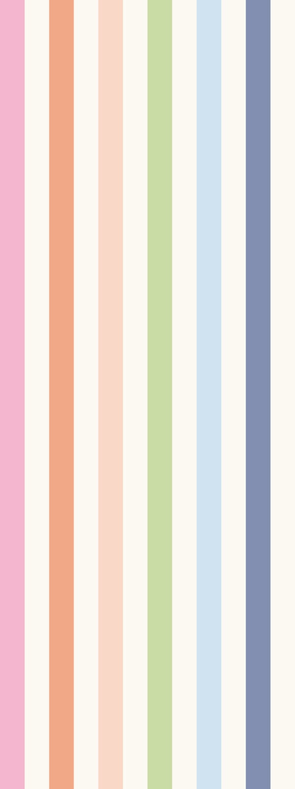 Rainbow Stripe Vertical Multi